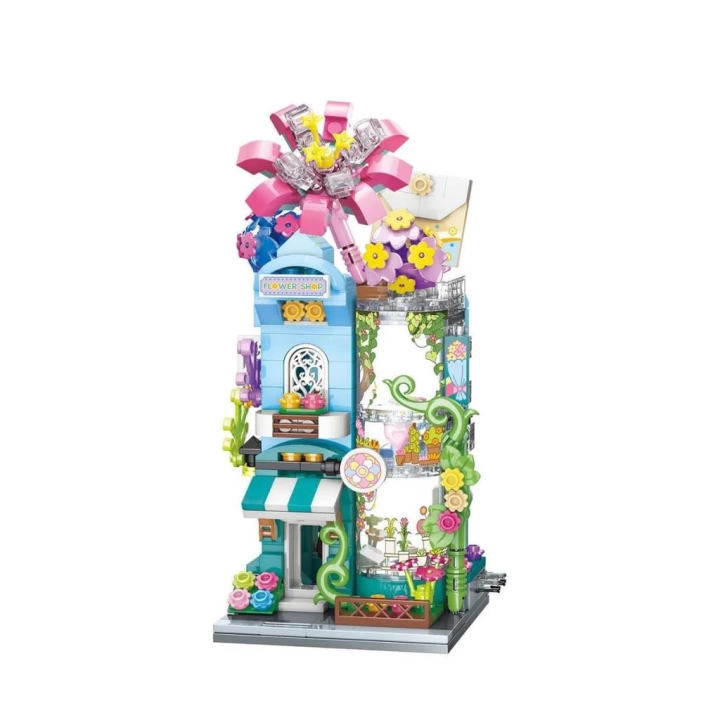 BFS   KP28016 Keeppley Grenness Flower Store Blok Seti