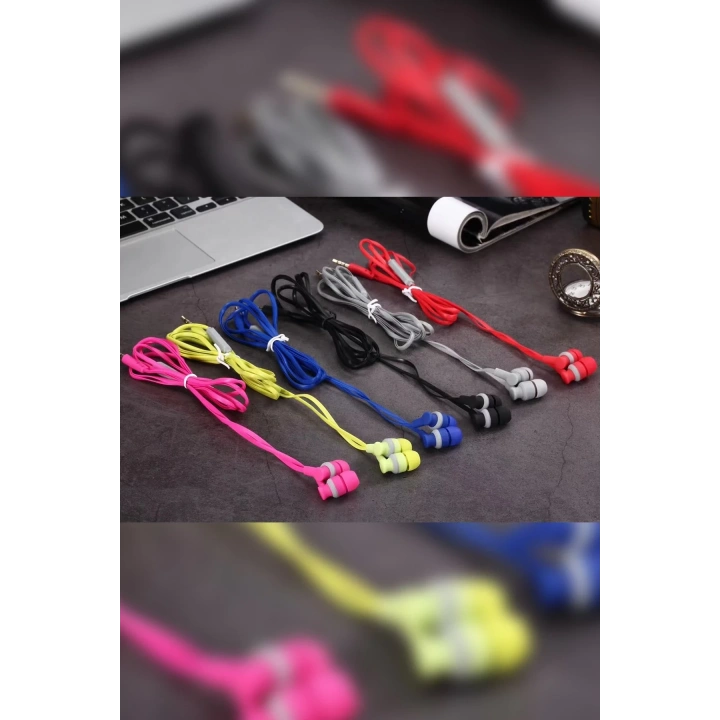 BFS  KR-204 Kablolu Kulaklık - Kırmızı