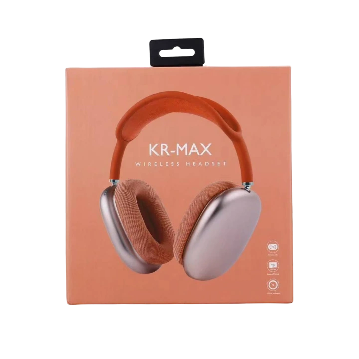 BFS  KR Max BT Kablosuz Kulaklık - Kırmızı