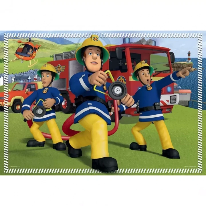 BFS   KS Fireman Sam 100 Parça Puzzle