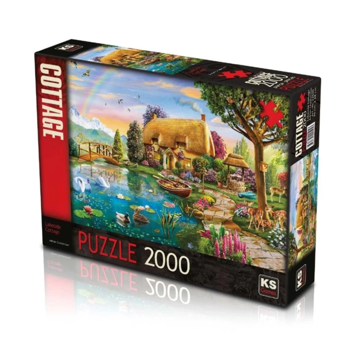 BFS   KS Lakeside Cottage 2000 Parça Puzzle