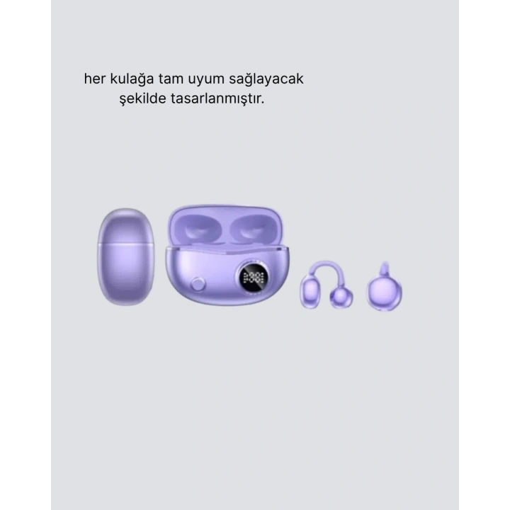 BFS Kulak Arkası Klipsli Bluetooth Kulaklık YXG10 Silikon Malzemeli Ergonomik