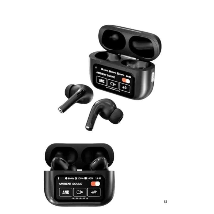 BFS Kulak İçi Bluetooth Kulaklık Ekranlı Müzik Dinleme Çağrı Cevaplama Siyah