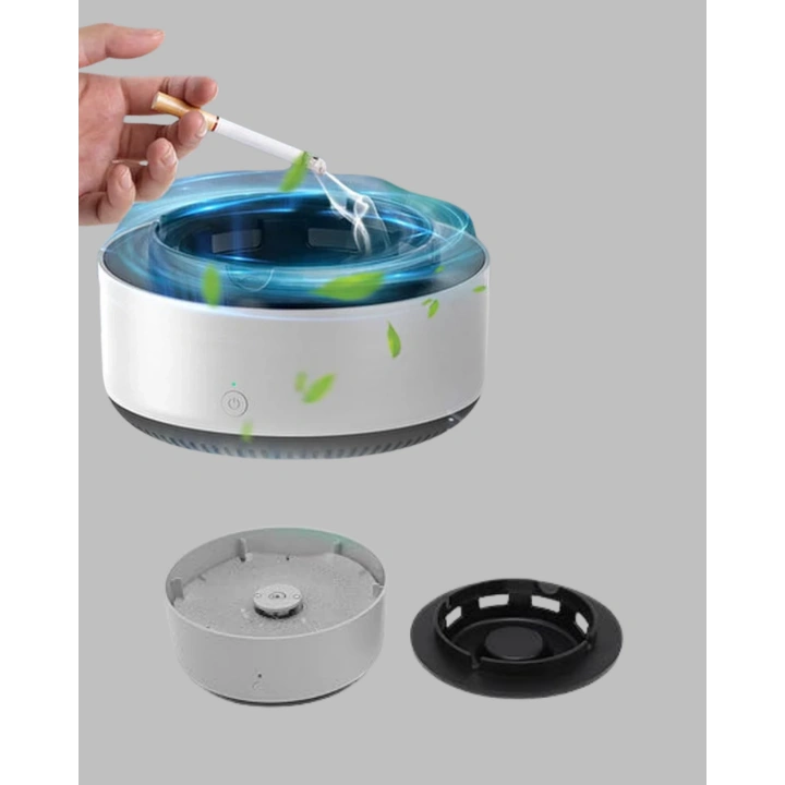 BFS Küllük ve Hava Temizleyici 2’si 1 Arada – Sigara Kokusu Giderici, Araba ve Ofis İçin