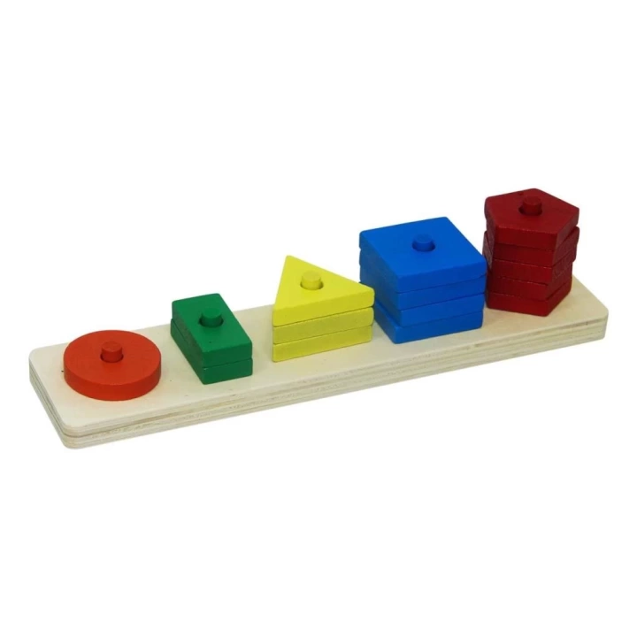 BFS   Kutulu Ahşap Geometrik Şekiller