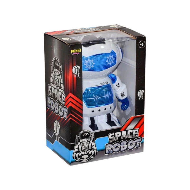 BFS   Kutulu Yürüyen Sesli Işıklı Robot