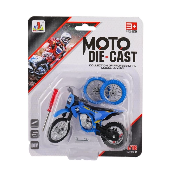 BFS   KZL-DS927 Motorsiklet DIY Tornavidalı 1:18 -Kızılkaya Oyuncak