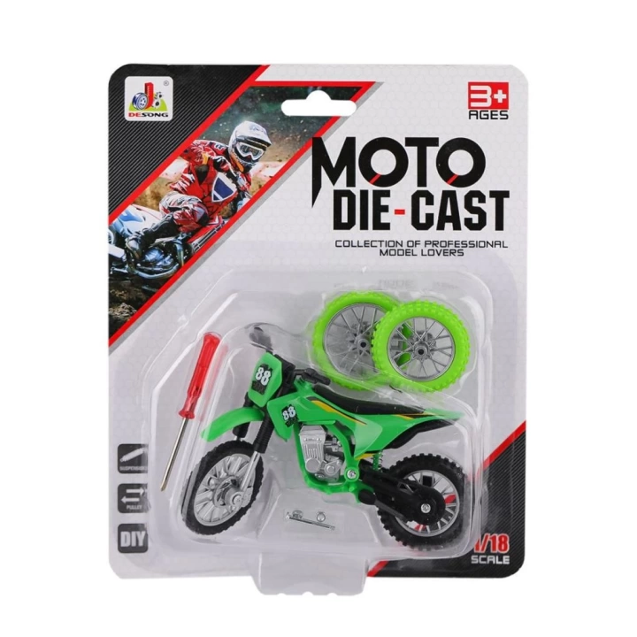BFS   KZL-DS927 Motorsiklet DIY Tornavidalı 1:18 -Kızılkaya Oyuncak