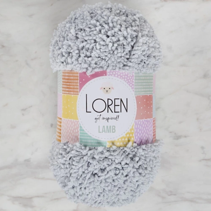 BFS  Lamb Açık Gri El Örgü İpi - R044