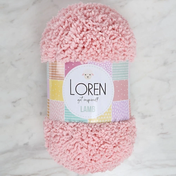 BFS  Lamb Pembe El Örgü İpi - R079