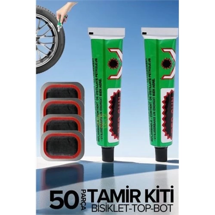 BFS  Lastik Yaması 50 li Set Bisiklet Top Bot