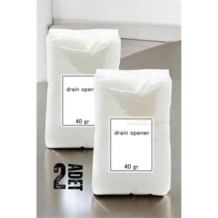 BFS Lavabo Tıkanıklığı Açıcı Toz Lavabo Açma Tozu 2 ADET