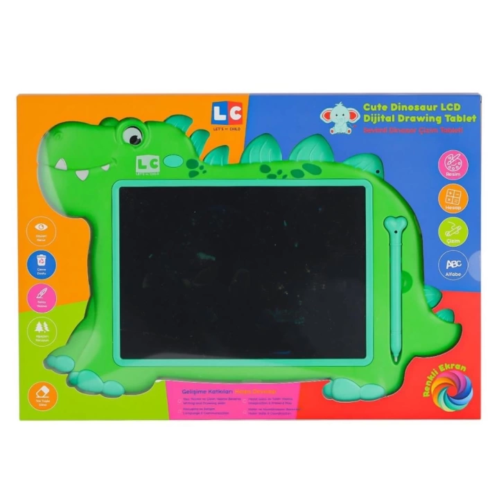 BFS   LC-31068 SEVİMLİ DİNAZOR  ÇİZİM TABLETİ 10 İNÇ