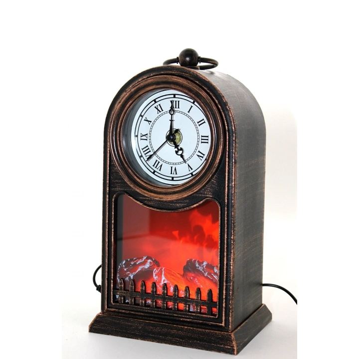 BFS Led Işıklı Saatli Şömine Aalk2509