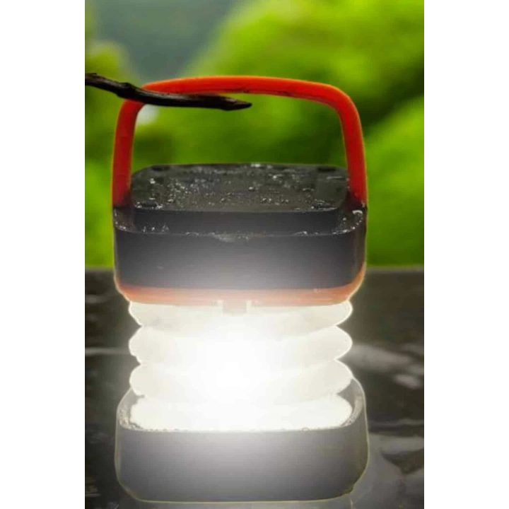 BFS Led Lamba Kamp Lambası Hafif Taşınabilir Şarj Süreli Akordeon El Fenerli