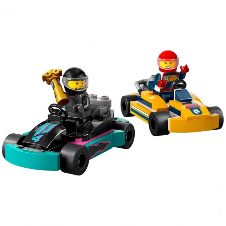 BFS   LEGO City Go-Kartlar ve Yarış Sürücüleri 60400