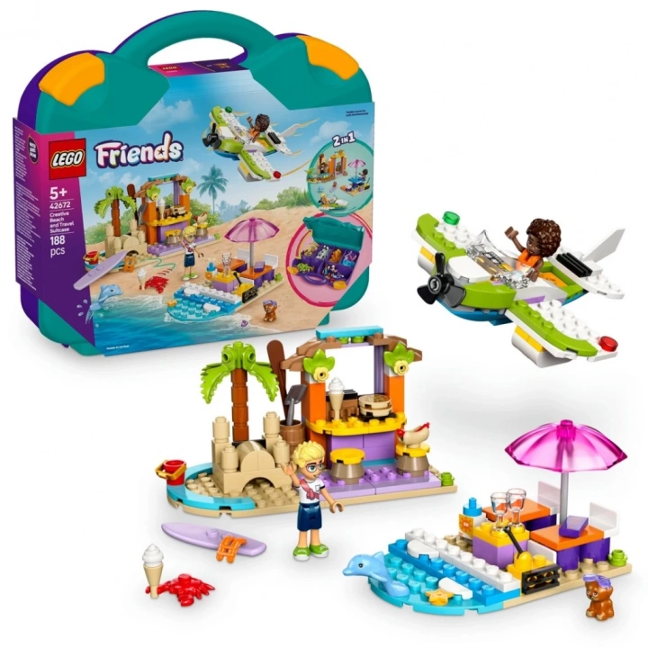 BFS   LEGO Friends Yaratıcı Plaj ve Seyahat Bavulu 42672