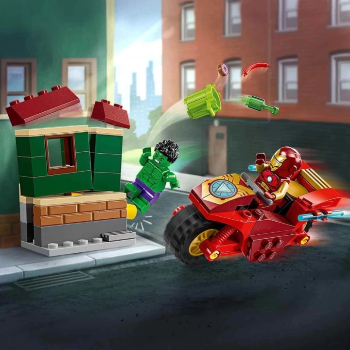 BFS   LEGO Marvel Motosikletli Iron Man ve Hulk 76287