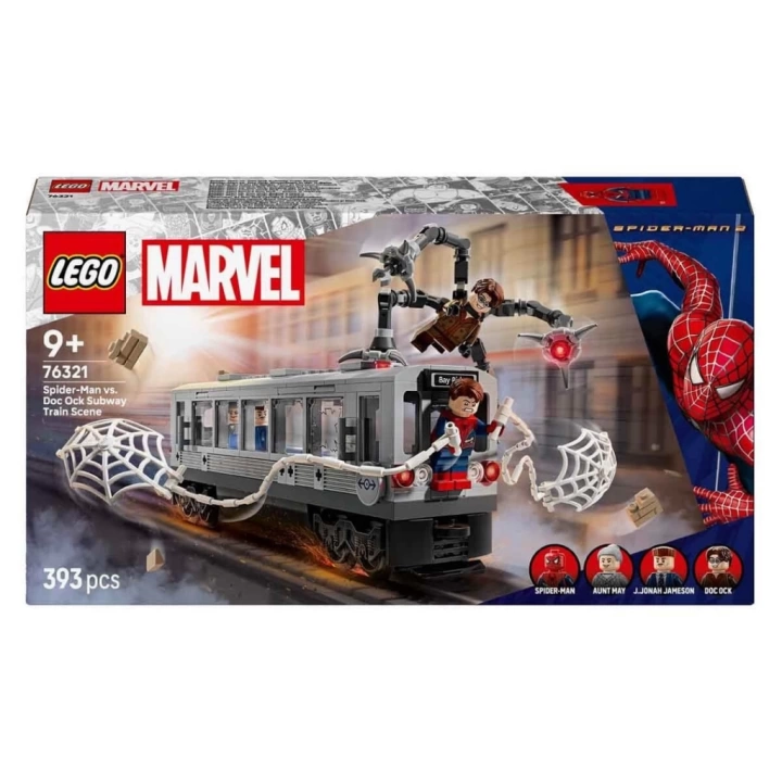 BFS  LEGO Marvel Örümcek Adam ile Doktor Oktopus Metro Sahnesi 76321