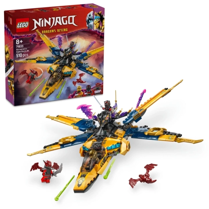 BFS   LEGO NINJAGO Ras ve Arinin Süper Fırtına Jeti 71833