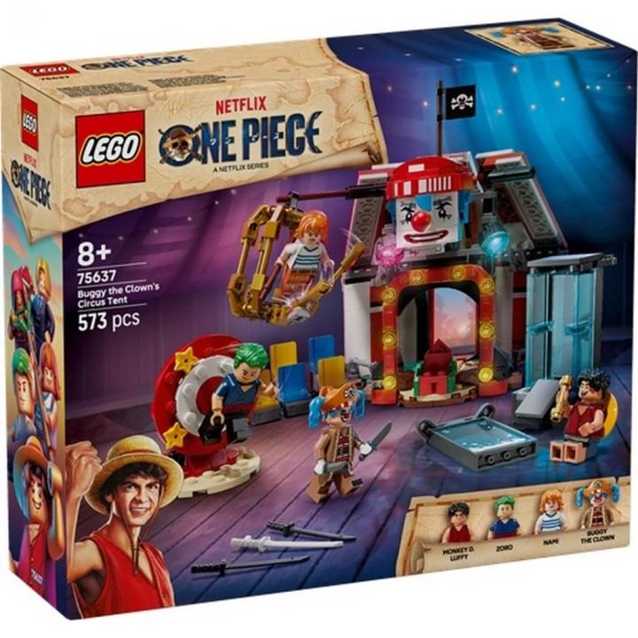 BFS LEGO ONE PIECE Palyaço Buggynin Sirk Çadırı 75637
