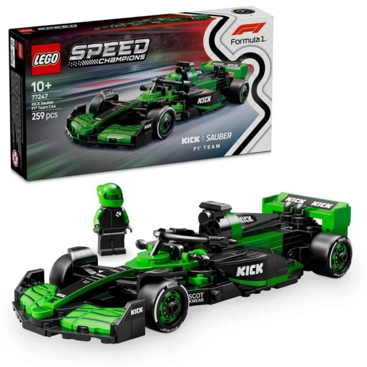 BFS   LEGO Speed Champions KICK Sauber F1 Team C44 Yarış Arabası 77247