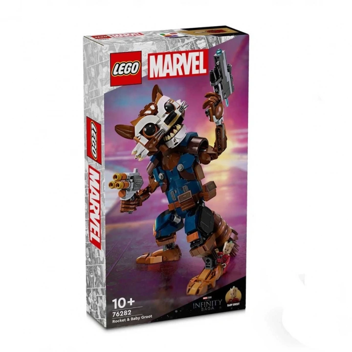 BFS  LEGO Super Heroes Rocket ve Bebek Groot 76282
