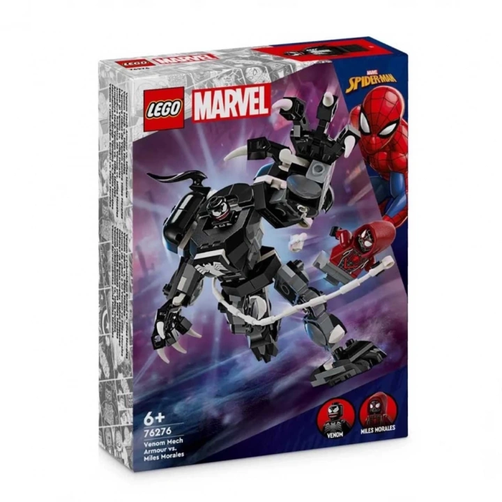 BFS   LEGO Super Heroes Venom Robot Zırhı Miles Morales’e Karşı 76276