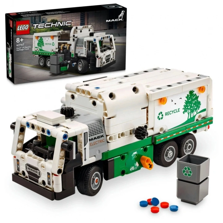 BFS   LEGO Technic Mack LR Electric Çöp Kamyonu 42167