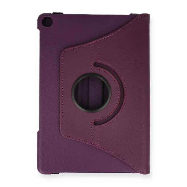 BFS  Lenovo Tab M10 TB328FU Kılıf 360 Tablet Deri Kılıf - Mürdüm