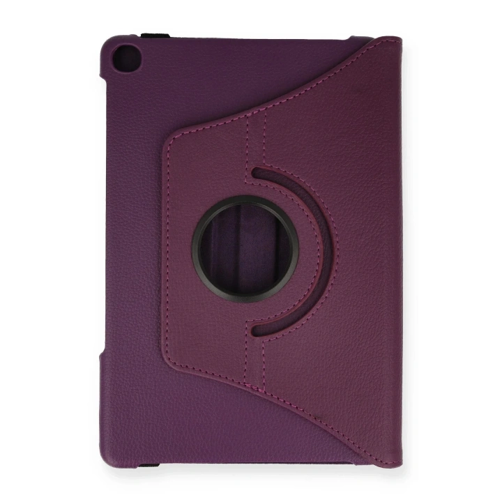 BFS Lenovo Tab M10 TB328FU Kılıf 360 Tablet Deri Kılıf - Mürdüm