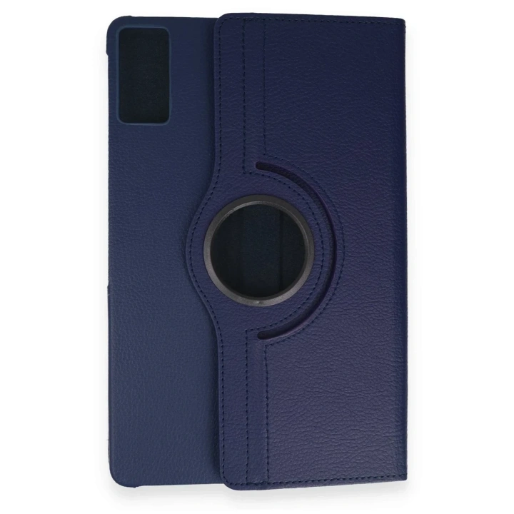 BFS  Lenovo Tab M8 Kılıf 360 Tablet Deri Kılıf - Lacivert
