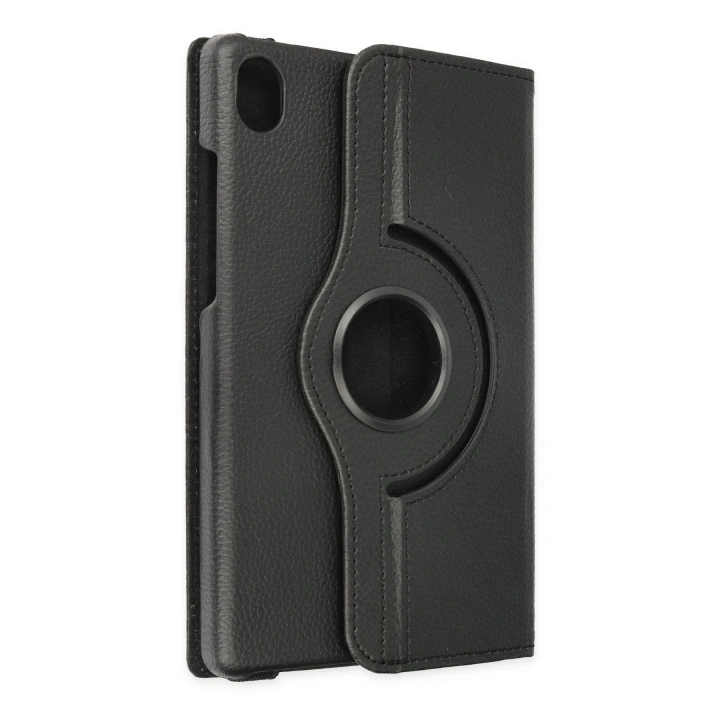 BFS  Lenovo Tab M8 Kılıf 360 Tablet Deri Kılıf - Siyah