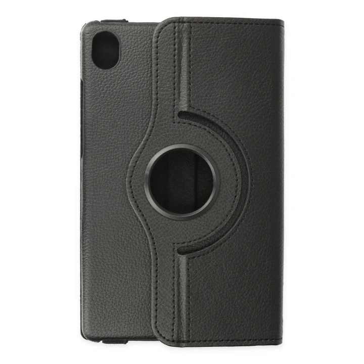 BFS  Lenovo Tab M8 Kılıf 360 Tablet Deri Kılıf - Siyah