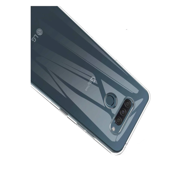 BFS  LG K61 Kılıf Lüx Şeffaf Silikon - Şeffaf