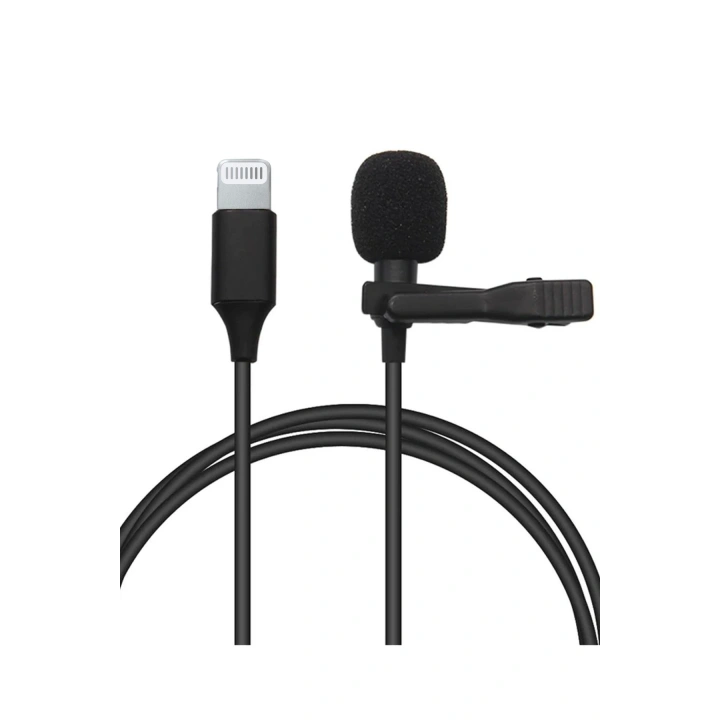 BFS  Lightning 2 Metre Double Mikrofon - Siyah