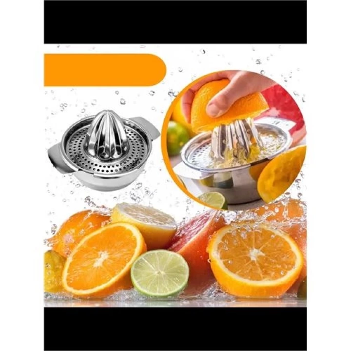 BFS Limon Sıkacağı 304 Paslanmaz Çelik Meyve Sıkacağı  Profesyonel