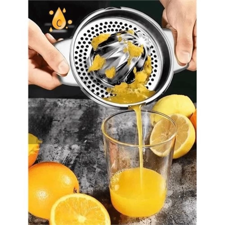 BFS Limon Sıkacağı 304 Paslanmaz Çelik Meyve Sıkacağı  Profesyonel