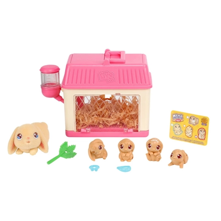 BFS   Little Live Pets Anne ve Yavruları Mini Tavşan