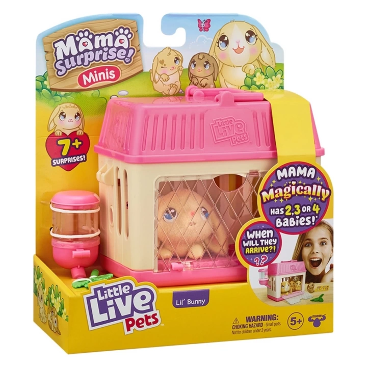BFS   Little Live Pets Anne ve Yavruları Mini Tavşan