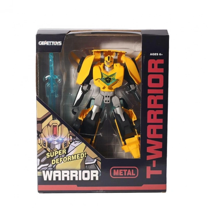 BFS  LJ1651 Metal Gövdeli Dönüşebilen Robot -Gepettoys
