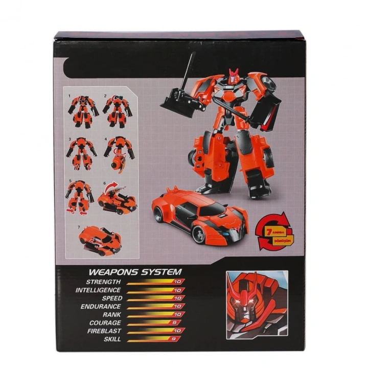 BFS   LJ1654 Metal Dönüşebilen Robot -Gepettoys