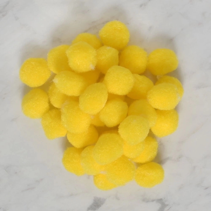 BFS LOREN CRAFTS 2 CM 100 ADET SARI PONPON