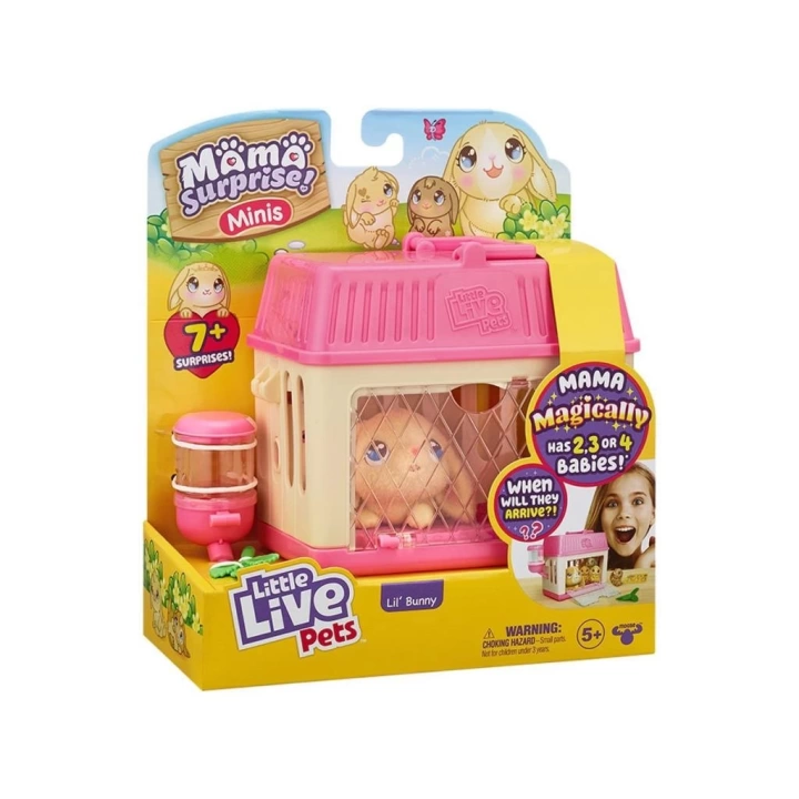 BFS   LP301200 Little Live Pets Anne Tavşan ve Yavruları Oyun Seti - 26511