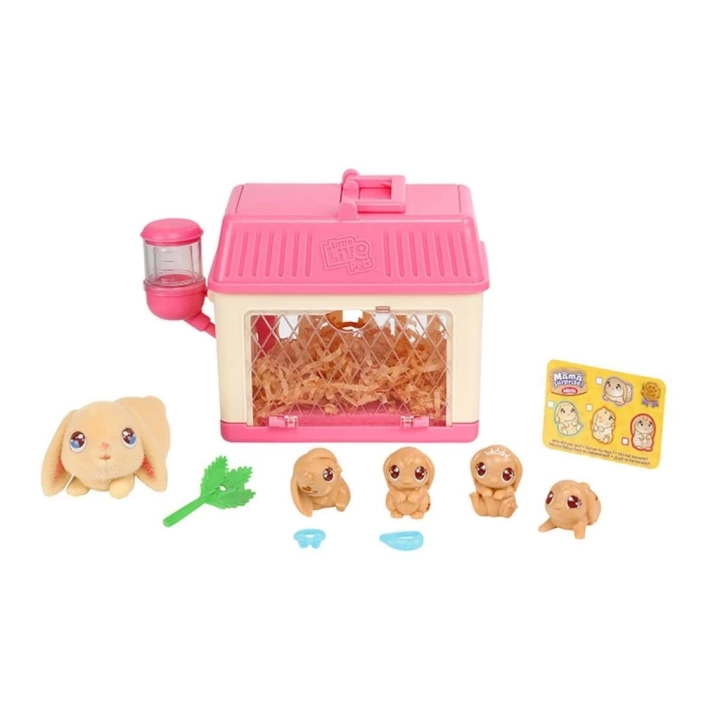 BFS   LP301200 Little Live Pets Anne Tavşan ve Yavruları Oyun Seti - 26511