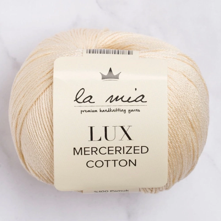 BFS  Lux Mercerized Cotton Bej El Örgü İpi - 174 - 33752