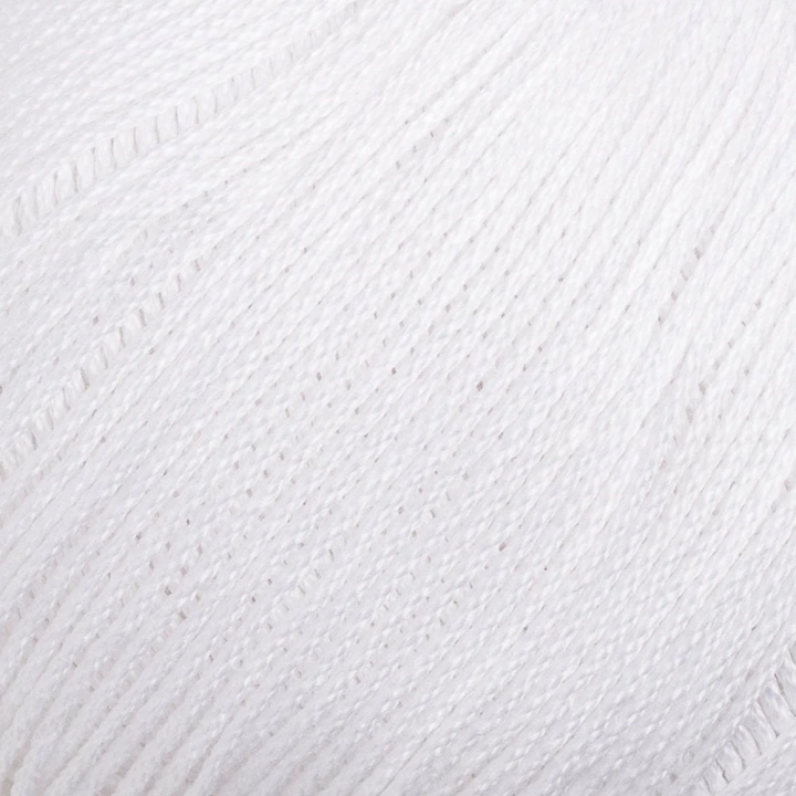 BFS  Lux Mercerized Cotton Beyaz El Örgü İpi - 2 - 33742