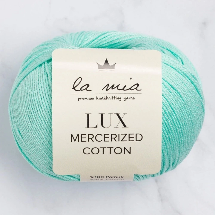 BFS  Lux Mercerized Cotton Su Yeşili El Örgü İpi - 137 - 33750