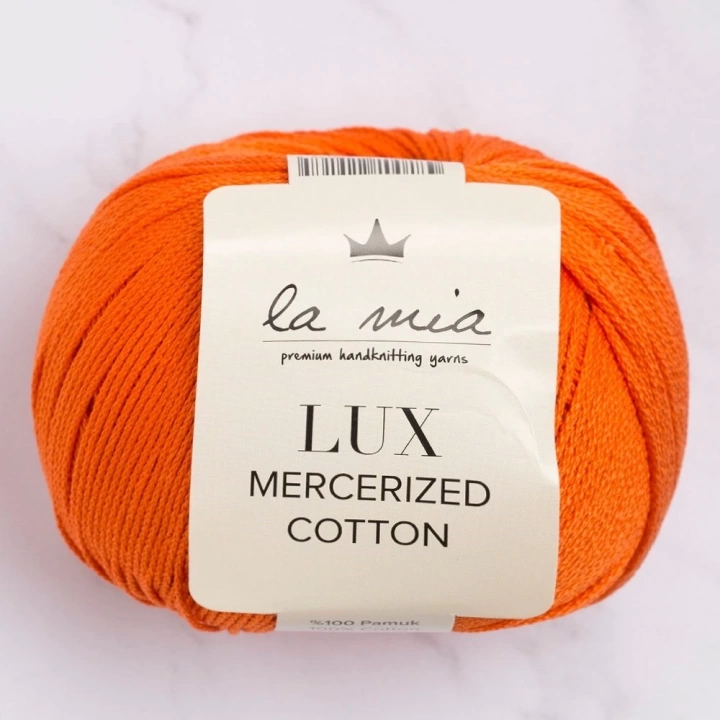 BFS  Lux Mercerized Cotton Turuncu El Örgü İpi - 194 - 33755