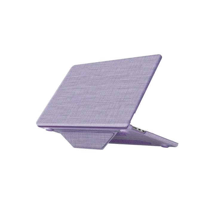 BFS  Macbook Air 15 2023 Macbook Kumaş Kapak - Mor
